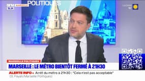 Marseille: Benoît Payan va se "battre" pour que le métro ne ferme pas à 21h30