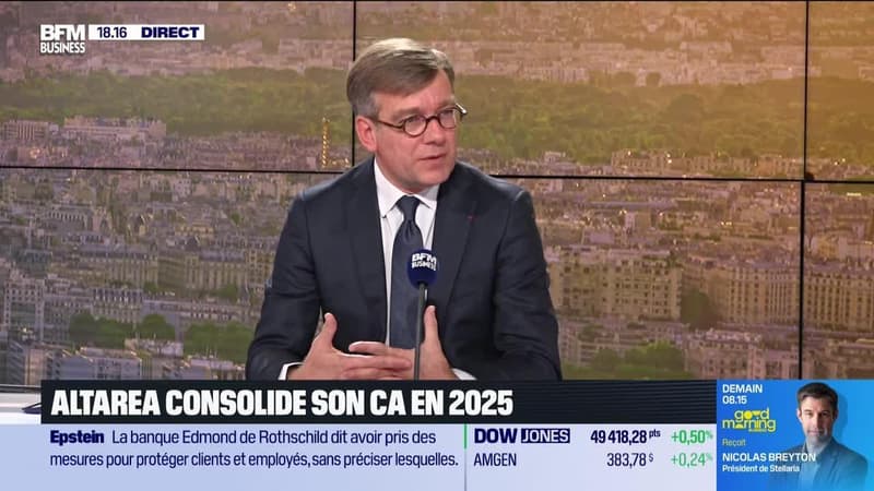 Grande Interview - Edward Arkwright (Altarea) : Altarea consolide son CA en 2025 - 25/02