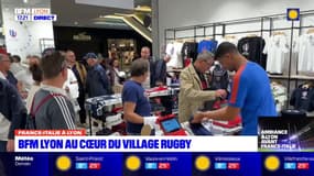 France-Italie au Groupama Stadium: au coeur de la boutique officielle de la Part-Dieu