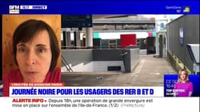 Panne sur les RER B et D: Caroline Klein, vice-présidente d'une association d'usagers, demande "des travaux de modernisation importants"