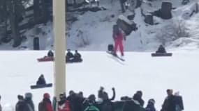 En Californie, une fillette rattrapée de son télésiège par des skieurs