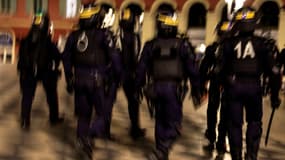 Des CRS déployés à Nice le 17er juillet 2023.