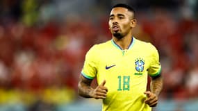 Gabriel Jesus avec le Brésil, le 28 novembre 2022, à la Coupe du monde