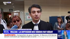 Stéphane Babonneau, avocat de Gisèle Pelicot: "On protège l'indignité" "en fermant les portes de cette salle d'audience au moment de la diffusion des vidéos"