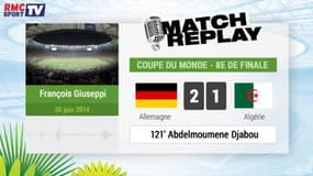 Allemagne - Algérie : Le Match Replay avec le son RMC Sport !