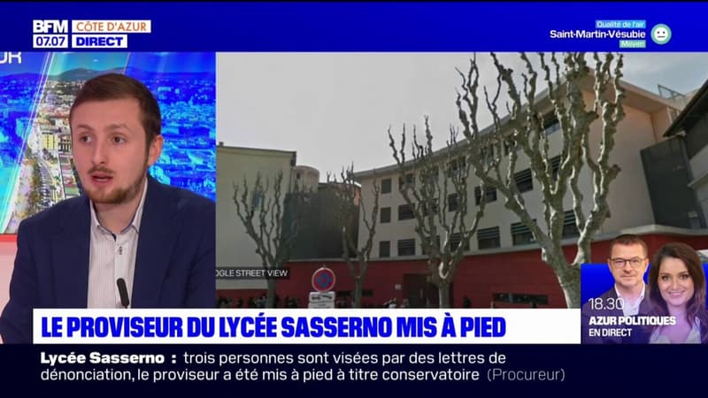 Nice: le proviseur du lycée Sasserno mis à pied
