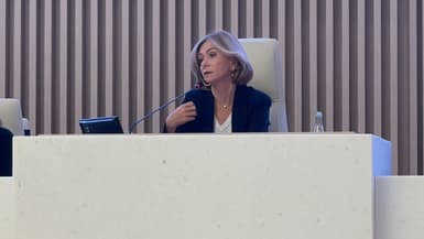 Valérie Pécresse présente son programme sur la promotion de la liberté d'expression ce vendredi 22 novembre