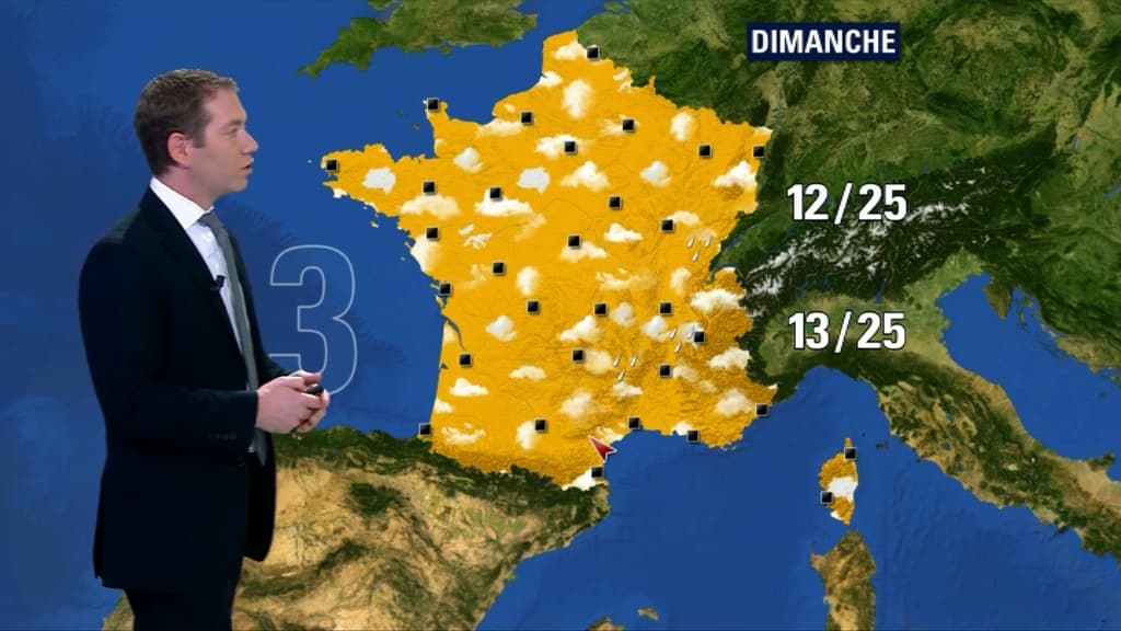 Météo du dimanche 22 avril 2018.