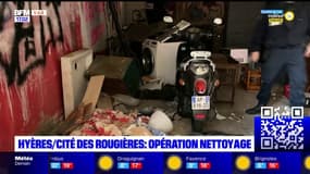 Hyères: une vaste opération de nettoyage de la cité des Rougières