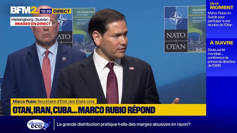 "Il y aura moins de troupes américaines en Europe qu'il n'y en a historiquement eu" déclare Marco Rubio