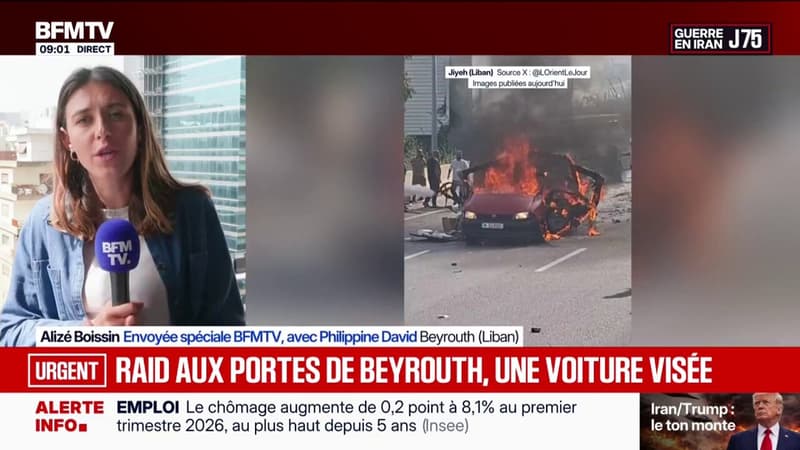 Liban: deux frappes de drone ont visé des véhicules sur une autoroute reliant Beyrouth au sud du Liban