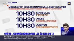 Bouches-du-Rhône: forte mobilisation des enseignants en grève