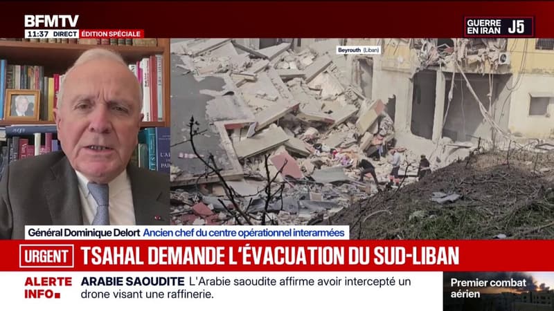 Guerre au Moyen-Orient: "le Hezbollah a commis une faute majeure en allant provoquer les Israéliens" déclare le général Dominique Delort, ancien chef du centre opérationnel interarmées