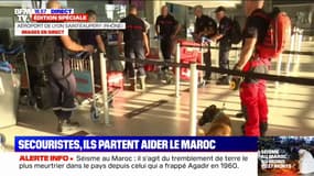 Séisme: ces secouristes français se rendent au Maroc pour apporter leur aide