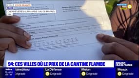 Val-de-Marne: le prix de la cantine flambe, jusqu'à 60% dans certaines communes