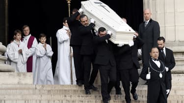 Le cercueil de Johnny Hallyday