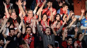 Des supporters guingampais
