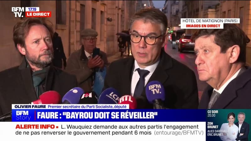 Aide à Mayotte: Ce financement ne peut venir que des grandes fortunes, propose Olivier Faure (PS)