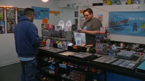 Une boutique de l'Iowa aux États-Unis où un homme a tenté de vendre des cartes Pokemon volées pour une valeur de plusieurs milliers d'euros