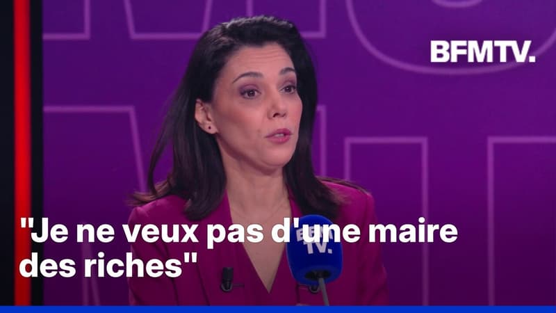 Municipales à Paris: "Je ne veux pas d'une maire des riches", dénonce Sophia Chikirou (LFI)