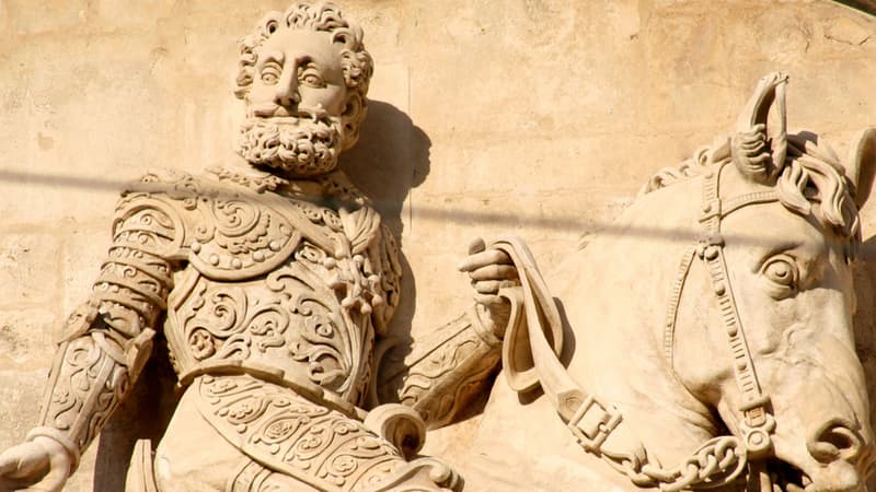 Sept générations séparent les deux rois de France, Louis XVI descendant en ligne directe paternelle d'Henri IV.