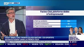 Jean-François Sales (Factory Club) : La plateforme de matching entre sportifs et start-up dévoile ses prochains investissements - 20/05 