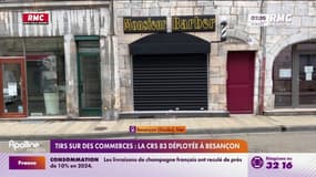 Commerces mitraillés: la CRS83 déployée à Besançon 