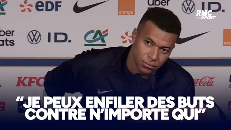 "Je peux enfiler des buts contre n'importe qui" assume MbappÃ©