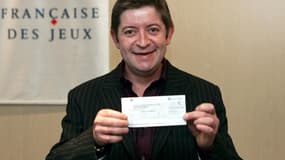 Pascal Brun, en 2004, au moment de toucher le pactole