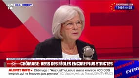 Catherine Vautrin: "On a un modèle social qui n'est pas suffisamment incitatif au retour à l'emploi"