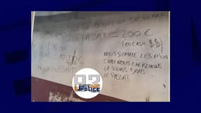 Des tags anti-police découverts dans un immeuble de Montfermeil (93) ce jeudi