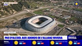 Nice: la consommation et le transport d'alcool interdits aux abords de l'Allianz Riviera pour toute la saison de football