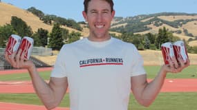 James Nielsen, le futur-ex recordman du Beer Mile, avant sa performance de 4'57''