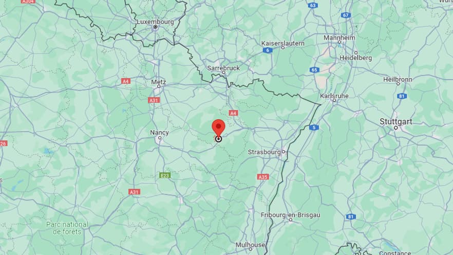 La commune de Gondrexange, située en Moselle