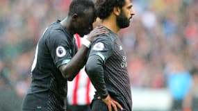 Sadio Mané et Mohamed Salah