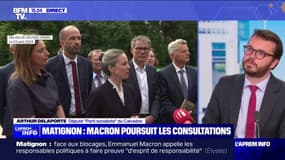 Choix du Premier ministre: Arthur Delaporte (PS) estime qu'Emmanuel Macron "ne respecte pas son rôle constitutionnel"