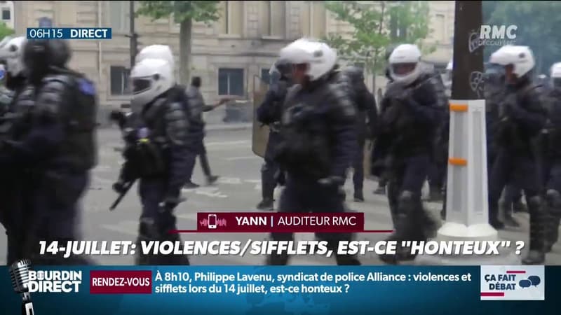 Violences, sifflets après le défilé du 14-Juillet: est-ce "honteux" comme le dit Christophe Castaner?