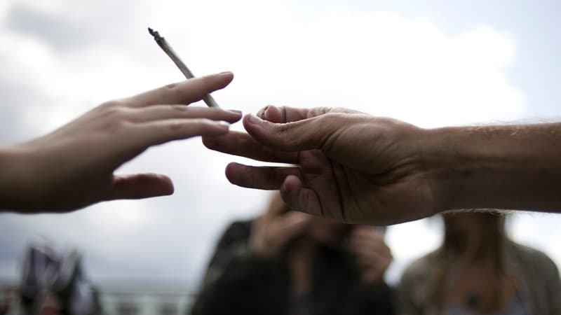 Les trentenaires et les quadragénaires fument de plus en plus de cannabis (photo d'illustration).