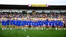 Le XV de France féminin face à l'Afrique du Sud le 7 septembre 2025 à Northampton