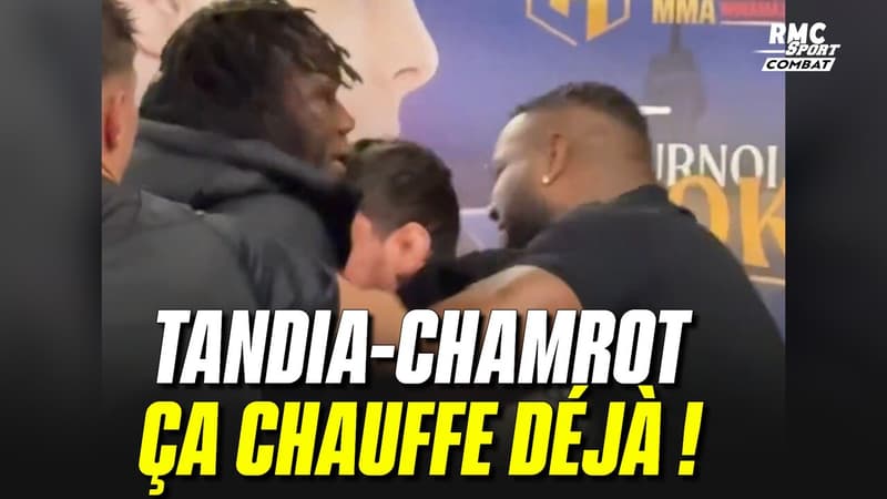 Hexagone MMA : C'est déjà très chaud entre Tandia et Chaumont lors du face à face !