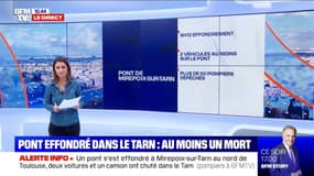 Ce que l'on sait de l'effondrement du pont de Mirepoix-sur-Tarn  