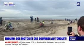 Enduropale du Touquet: des motos et des sourires