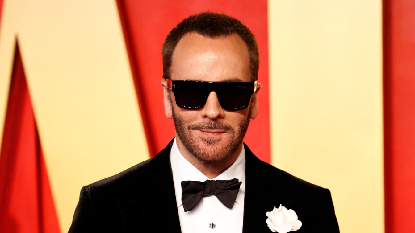 Tom Ford à la soirée Vanity Fair des Oscars en 2024 Tom Ford à la soirée Vanity Fair des Oscars en 2024
