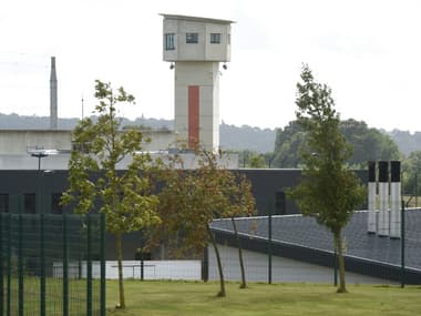 La prison de Condé-sur-Sarthe (Orne) le 5 octobre 2021