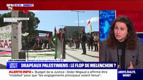 Drapeaux palestiniens dans les universités : 