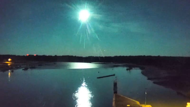 Une météorite en Bretagne en 2021