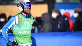 François Place lors des JO de Pekin le vendredi 18 février. Il finit 8e du skicross