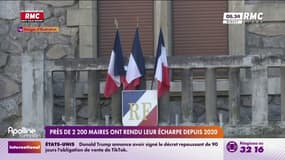 Près de 2 200 maires ont rendu leur écharpe depuis 2020