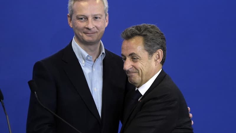 Bruno Le Maire et Nicolas Sarkozy