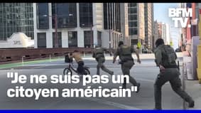 Ce cycliste esquive de justesse une arrestation de la police de l'immigration américaine